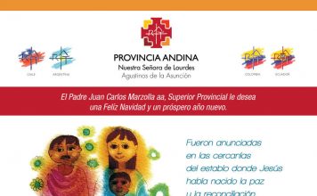 Saludos de Navidad y Año Nuevo, Padre Juan Carlos Marzolla aa, Superior Provincial
