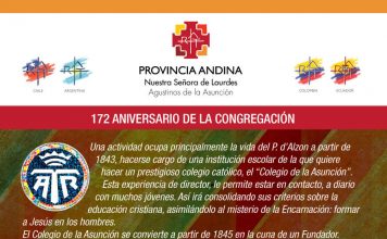 172° Aniversario de la Congregación