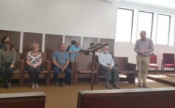 Visita de Monseñor Celestino Aós
