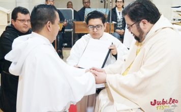 Renovación de votos del Hermano Dagoberto
