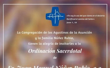 Ordenación Sacerdotal del Hermano Juan Manuel Núñez