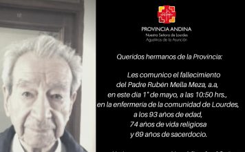 Fallecimiento Padre Rubén Mella