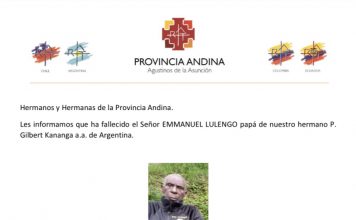 Fallecimiento del papá del Padre Gilbert