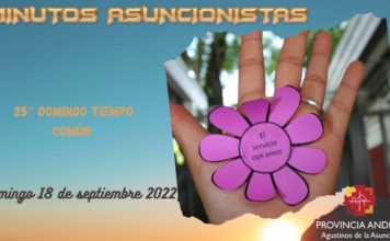 Minutos Asuncionistas – Domingo 18 de septiembre