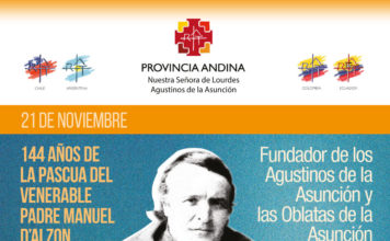 144 años de la Pascua del Venerable Padre Manuel d’Alzon – 21 de noviembre